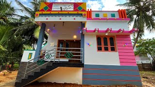 14 லட்சத்தில் 710sqftல் அழகான 2BHK காம்பாக்ட் வீடு |  Low Budget North Facing 2BHK Compact House