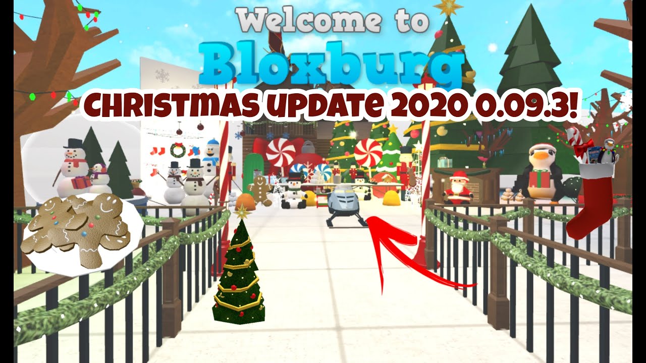 Bloxburg Christmas Update 2020 0.9.3 !!! ( Roblox) - YouTube