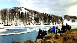 Green lake / Georgia Beshumi უიშვიათესი ხედით მწვანე ტბა,