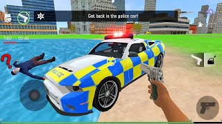 Police Car Driving Simulator - Chasing Dangerous Van! Android gameplay