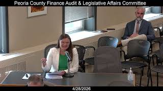 Peoria County Finance, Audit & Legislative Affairs Committee