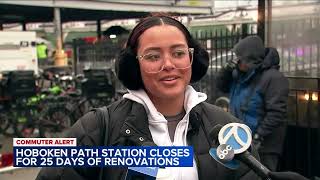 Hoboken Path station closes for 25 days of renovations