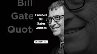Famous quote by Bill Gates 😮..!! #shorts