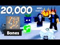 Spending 20,000 Bones to Get Mythical Fruits in Blox Fruits