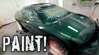 Painting my DSM Mitsubishi Eclipse GSX: Part 3 Painted!