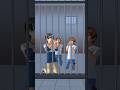 Bad boys was hurting the little boy and girl(best short)#sakuraschoolsimulator #shortstory #tranding