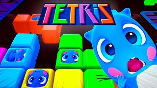 TETRIS a cappella 🟨  Kid beat Tetris  game ⭐️ Funny parody of Tetris theme song