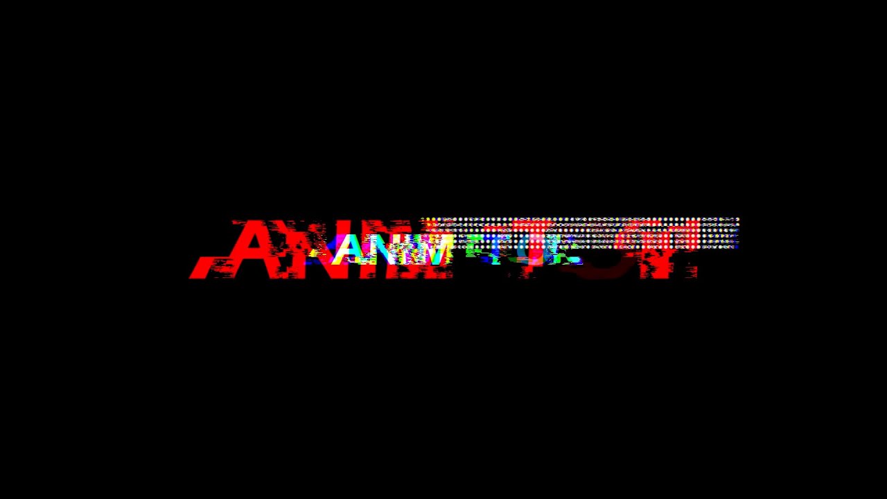 "After Effects Tutorial" DIsplacement Glitch Text(Глитч анимация текста ...