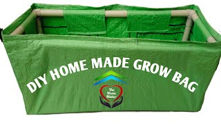 DIY Home Made Grow Bags || घर पर बनाये मार्केट जैसा ग्रो बैग || प्लास्टिक के बोरी से ग्रो बैग बनाये