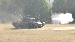 豊川駐屯地　７４式戦車　最後の展示訓練　令和５年度全車退役