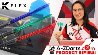 Target K Flex One Piece Flight & Shaft Review + Slow Motion Throwing to Test Flex/Twist Technology