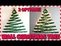 DIY Wall Christmas Tree! 📍 How To With Kristin