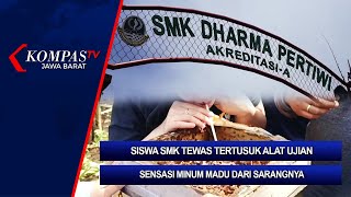 KOMPAS JABAR | Siswa SMK Tewas Tertusuk Alat Ujian Hingga Minum Madu Dari Sarangnya