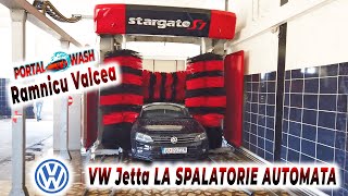 VW Jetta la spalatoria automata cu perii 💦 Portal Wash din Ramnicu Valcea