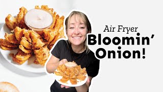 Blooming Onion In The Air Fryer!