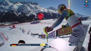 Men's Slalom Race 2 2017 FIS Alpine World Ski Championships, St. Moritz