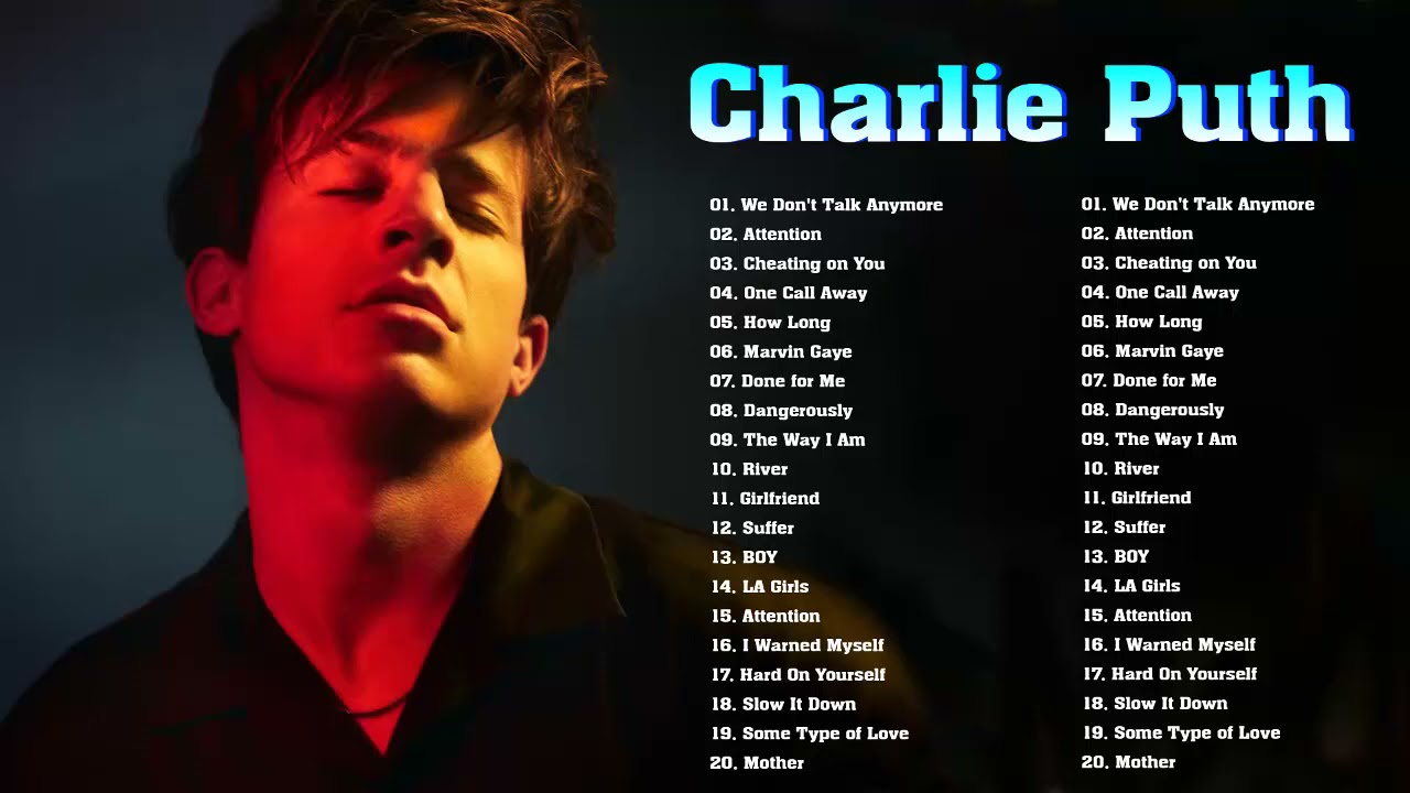 Charlie Puth All Hit Songs | Charlie Puth Greatest Hits Full Album ...