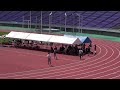 第74回広島県高等学校総合体育大会　男子混成８種　169 cm 184 cm