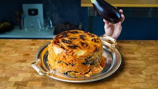 مقلوبة مع خبزة محمصة | Maqlouba with Crispy Bread