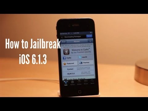 How to Jailbreak and Install Cydia on iOS 6.1.3 iPhone iPod How to Jailbreak and Install Cydia on iOS 6.1.3 iPhone iPod