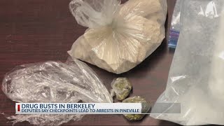 Gun, money, drugs found at Berkeley County traffic stop; 2 arrested