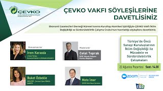 ÇEVKO Vakfı Söyleşileri