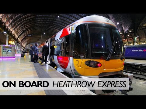 On Board ... Heathrow Express Cab Ride On Board ... Heathrow Express Cab Ride