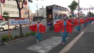 よさこい鳴子連 今日一屋（よさこい祭り2019）本番１日目・上町競演場