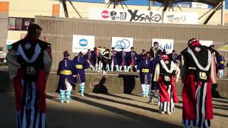 第6回豊の国YOSAKOI祭 OITAよさこい大知 ミヤタジュクとのコラボ 2014.11.3