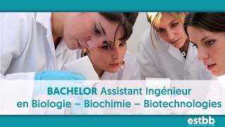 BACHELOR Assistant Ingénieur en Biologie Biochimie Biotechnologies de l'ESTBB