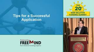 NIA Presentation by Dr. Rajesh Kumar, Non-Dilutive Funding Summit