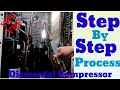 #VRFHVAC || How To Remove 2 Compressors of VRF SYSTEM || Dismental Of Compressor || REMOVING ||