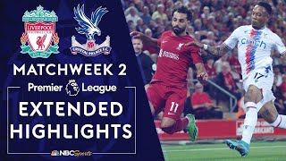 Liverpool v. Crystal Palace | PREMIER LEAGUE HIGHLIGHTS | 8/15/2022 | NBC Sports