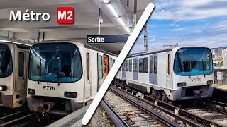 Le Métro Marseillais : Ligne M2, toutes les stations