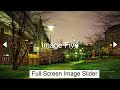 Full Screen Image Slider Using HTML, CSS & JavaScript