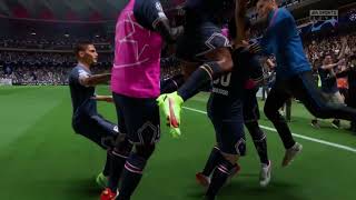 Lionel Messi last minute winner celebration-Fifa 22 PS5