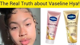 The Real Truth Behind Vaseline Hya/How To Use It.