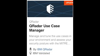QRadar Use Case Manager