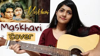 Dil bechara : Maskhari Cover | sushant Singh Rajput | A.R Rahman | Guitar chords | Preety Semwal