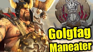 The NEW Ogre Kingdoms Legendary Lord for the Next DLC, Golgfag Maneater, The First Ogre Maneater