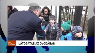 Látogatás az óvodában