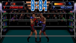 3D World Boxing PC MS-DOS Gameplay