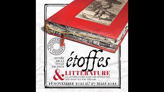 EXPOSITION ÉTOFFES ET LITTÉRATURE