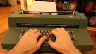 IBM Selectric Model II Green