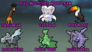 FULL MULTI HIT MOVES TEAM IS GOOD ON POKEMON SHOWDOWN!!