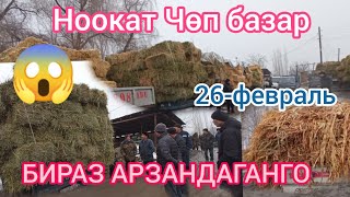 НООКАТ ЧӨП БАЗАР АРЗАНБЫ 26-ФЕВРАЛЬ