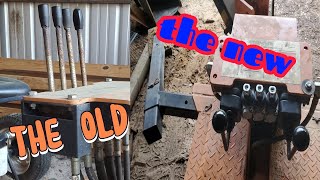 Harbor Freight trencher gets wabble sticks