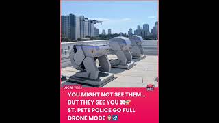 🚨 St. Pete just took policing to the sky… and yeah, this one’s wild 🚁👀
