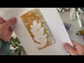 a few more minutes of fun with autumn leaf prints