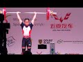 wwc 2013 wroclaw women 48 kg honami mizuochi 88 kg clean and jerk